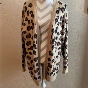 Hayden Leopard Cardigan
